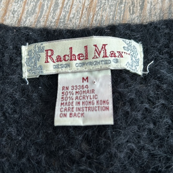 Mohair style cropped Rachel Max Sweater - Picture 3 of 3